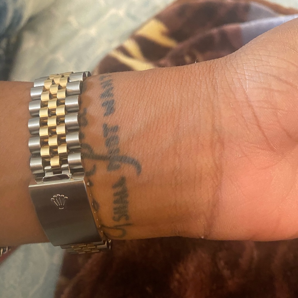 Plain Jane Rolex watch time just